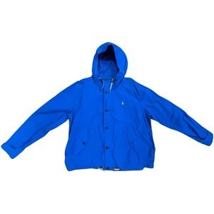 Blue Ralph Lauren Polo Rain Jacket